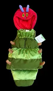 Pottery Barn Kids World of Eric Carle Very Hungry Caterpillar Costume 0-6 NEW