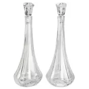 Baccarat Glass Neptune Decanter, Set of 2