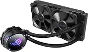 ASUS ROG Strix LC II 240 All-in-one AIO Liquid CPU Cooler 240mm Radiator, Intel LGA1700, 115x/2066 and AMD AM4/TR4 Support,2x120mm 4-pin PWM Fans