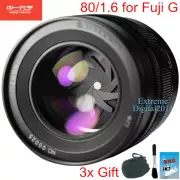 Zhongyi SpeedMaster Mitakon 80mm F1.6 Lens for Hasselblad X2D 100 X1D 50C Camera