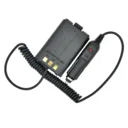Baofeng UV-5R Battery Eliminator Car Charger Walkie Talkie Car Ham Radio Adapter