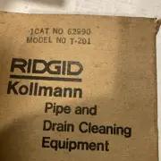 Ridgid 62990 T-201 5" Drum Cable Straight Auger for K-400 & K-3800 Drum Machines