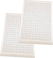 BEBEMOKO 2 Sheets High Temperature Decal Transfer Paper Versatile Underglaze Paper for Pottery Crafts Durable Decals for DIY Projects Safe and Easy Application