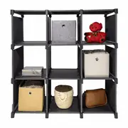 Storage Organizer, 9 Cubes, Wardrobe Closet Storage Shelves