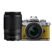 Nikon Z fc Mustard Yellow w/ Nikkor Z 16-50mm & Z 50-250mm VR Lens Mirrorless Camera