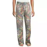 Mens NWT Fast and the Furious Sleep Pants Pajamas Small (28-30) Gray