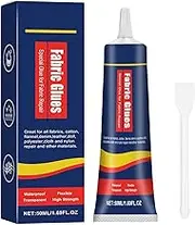 Clothing Repair Glue - Heavy Duty Fabric Adhesive, Ultra Strong Bond | 50ml Transparent Quick Dry Solution for Textile Upholstery Leather Denim Patches Hemming Clothing Fixes Seamless Repair