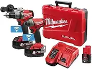 [Milwaukee] M18ONEPP2A2-502C M18 Fuel ONE-KEY Power Pack 2A2 (M18ONEPD2-0, M18ONEID2-0) Bonus M12B2