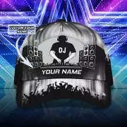 DJ Classic Cap – Custom Name Hat, Gift for DJs,