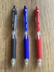 Pilot Progrex BEGREEN 0.5mm Mechanical pencils, ASSORTED COLOUR BARRELS( 3 PENS)