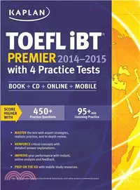 在飛比找三民網路書店優惠-Kaplan TOEFL iBT Premier 2014-