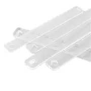 10Pc/Set Clay Ruler Acrylic Soft Pottery Polymer Clay Thickness Ruler9270