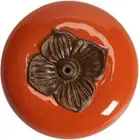 Incense Holder Orange Persimmon Tray for Incense Stick Set Office Yoga