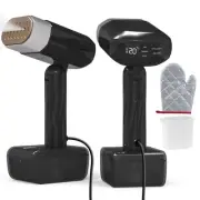 2 in 1 Iron & Steamer for Clothes, 1800W Portable Handheld Steamer with 5 Iro...