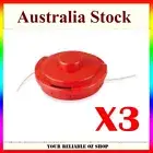 3x Universal M10mm x1.25 Bump Feed Line Trimmer Head Whipper Snipper Brushcutter
