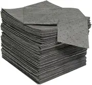 NPS SFG-70 Spilfyter Universal Sorbent Streetfyter Single Weight Dimpled Pad 18 Length x 16 Width Gray (Bag of 200)