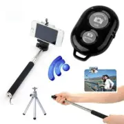 Bluetooth Handheld Selfie Stick. Transmit frequency 2.4835 GHZ. 30ft Extends 38"