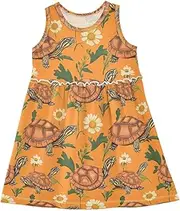 [Caihoyu] Girls Summer Tank Dresses Toddler Fashion Spring Dresses Birthday Gift, Multicolor03, 8 Years