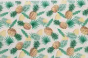 EDIBLE PATTERNED RICE WAFER PAPER PINEAPPLE CAKE WRAP FRILL DECORATION