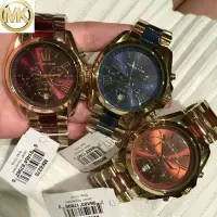 在飛比找Yahoo!奇摩拍賣優惠-公司貨 Michael Kors MK手錶新款六針間膠大錶盤