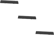 SEWOART 3pcs Rubber Slope Door Step for Sweeping Robots Mobility for Home Easy to Move