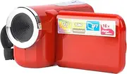 Children Kids HD Digital Video Camera Camcorder Toy with TFT LCD Sceen for Photography and Video 2‑inch Portable Kids Camera (Red)