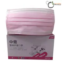 在飛比找蝦皮商城優惠-【CSD中衛】成人醫療防護口罩 二級口罩 粉色 台灣雙鋼印 
