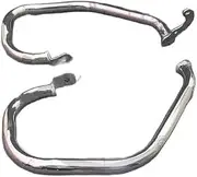 XUXRHMEAN For Triumph Rocket III Rocket3 2003-2014 Engine Guard Crash Bar Bumper Buffer Side Protection W/Mounting Screws Motorcycle Highway Crash Bars(Silver)