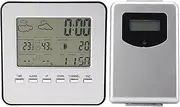 Wire Less Temperature Humidity Meter 7 Languages Low Consumption Wall Mounted Thermo Hygrometer Humidity Gauge Temperature Monitor Indoor Thermometer