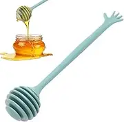 Honey Mixing Spoon - Honey Stirrer, Wooden Honey Dipper | Mixing Stick for Honey Water, Jam Spreader, Coffee Stirrer, Milk Tea, Tea Stirrer, Stirrer, Beverage Stirring Utensil