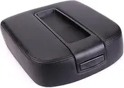 XiBany Black Armrest Cover Center Console Lid Fit for Chevy Avalanche Silverado Tahoe GMC Yukon XL Sierra 2007-2014 2007 2008 2009 2010 2011 2012 2013 2014-15217111 924-875