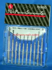 Sona~Set of 10 Screwdrivers~Small Tools~Hobbies,Trains,R/C,Models~Home Fix-it
