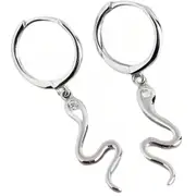 ANYCO Earrings Sterling Silver Bohemian Animal Hanging Snake For Women Teen Girl Fine Fashion Stylish Accessories Jewelry Gifts