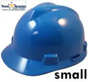 MSA V-Gard Small Cap Style Hard Hat - Blue
