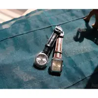 在飛比找蝦皮購物優惠-韓國 Casio黑帶銀小圓錶 現貨