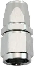 Aeroflow Stepped Straight End -6 Hose to -8AN Reducer Hose End Silveteflon - AF201-06-08DS
