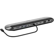 Belkin Connect USB-C Universal 11 in 1 Pro Docking Station with 100W PD (Grey)