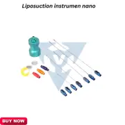 Liposuction nano instrument harvester cannulas 14 pieces