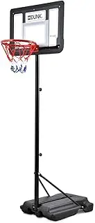 Dr. Dunk Portable Kids Basketball Hoop Stand System, 1.15m to 1.60m Height Adjustable