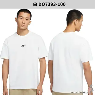 【現貨下殺】Nike 男裝 短袖上衣 純棉 寬鬆 厚磅 白/藍【運動世界】DO7393-100/DO7393-480