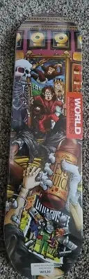 RARE World Industries King Of Pills Michael Jackson Skateboard Deck NOS Sealed