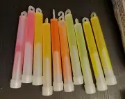 Glowstring Glow Stick Poi Revolution Hi Intensity Glowsticks 6in Multiple Colors