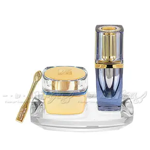 【VT薇拉寶盒】ESTEE LAUDER 雅詩蘭黛 冰河琉金再生密碼眼部尊寵 眼霜15ml/精萃油4ml