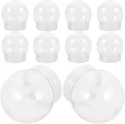 20pcs Snow Globe Clear Plastic Water Globe DIY Snow Globes DIY Snow Globe Water Globe Reusable Clear Water Globes Christmas Snow House Snow Globe Christmas Home Decor
