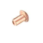 200 Pcs 3/32" x 5/32" Round Head Copper Solid Rivets Fasteners