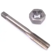 US Stock HSS M10 x 1mm Tap & M10 x 1mm Hexagon Die Metric Thread Right Hand Set