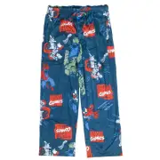 Avengers Battle All Over Print Sleep Pants Blue