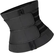 [TOGEVAL] Adjustable Postpartum Shaping Belt for Men and Women Elastic Waist Trainer and Belly Corset for Fitness and Yoga Size 73 Black