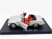 Die Casting 1/24 for Datsun Fairlady 1600 1965 Alloy Classic Convertible Vintage Car Model Simulation Static Miniature Vehicle Model Presents Ornaments
