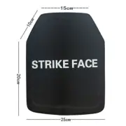 NIJ Class III Pure PE Bulletproof Plate 25X30CM Class 3 Bulletproof Plate Tactic